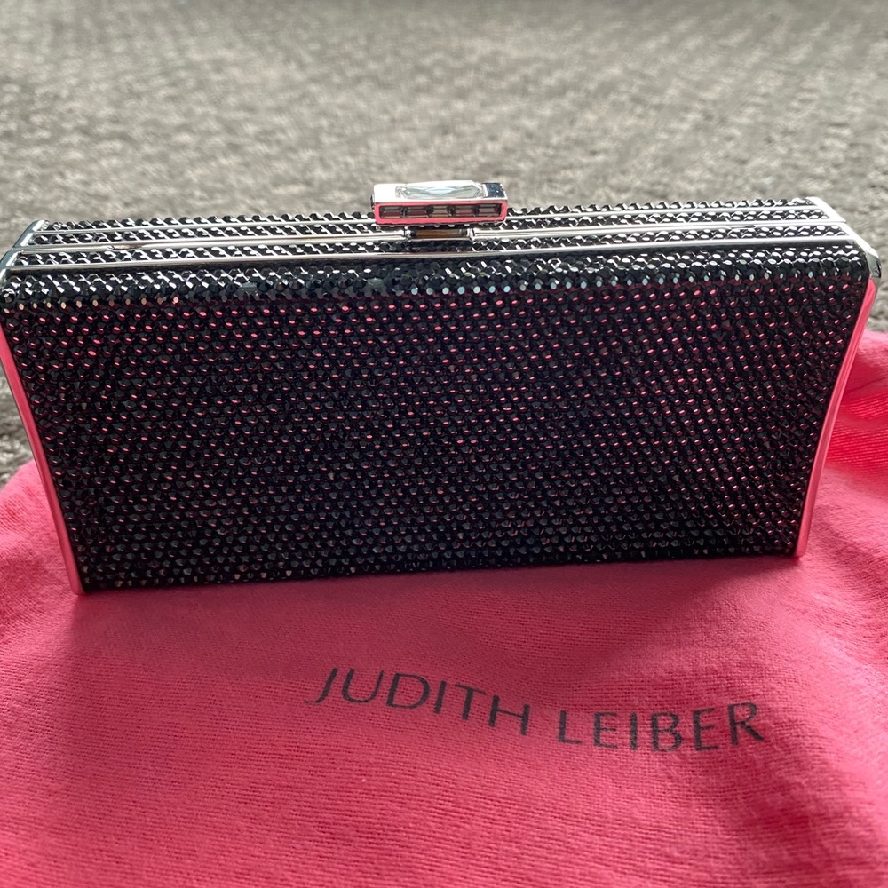 Judith Leiber Couture Rectangle Fully Beaded Clut… - image 1